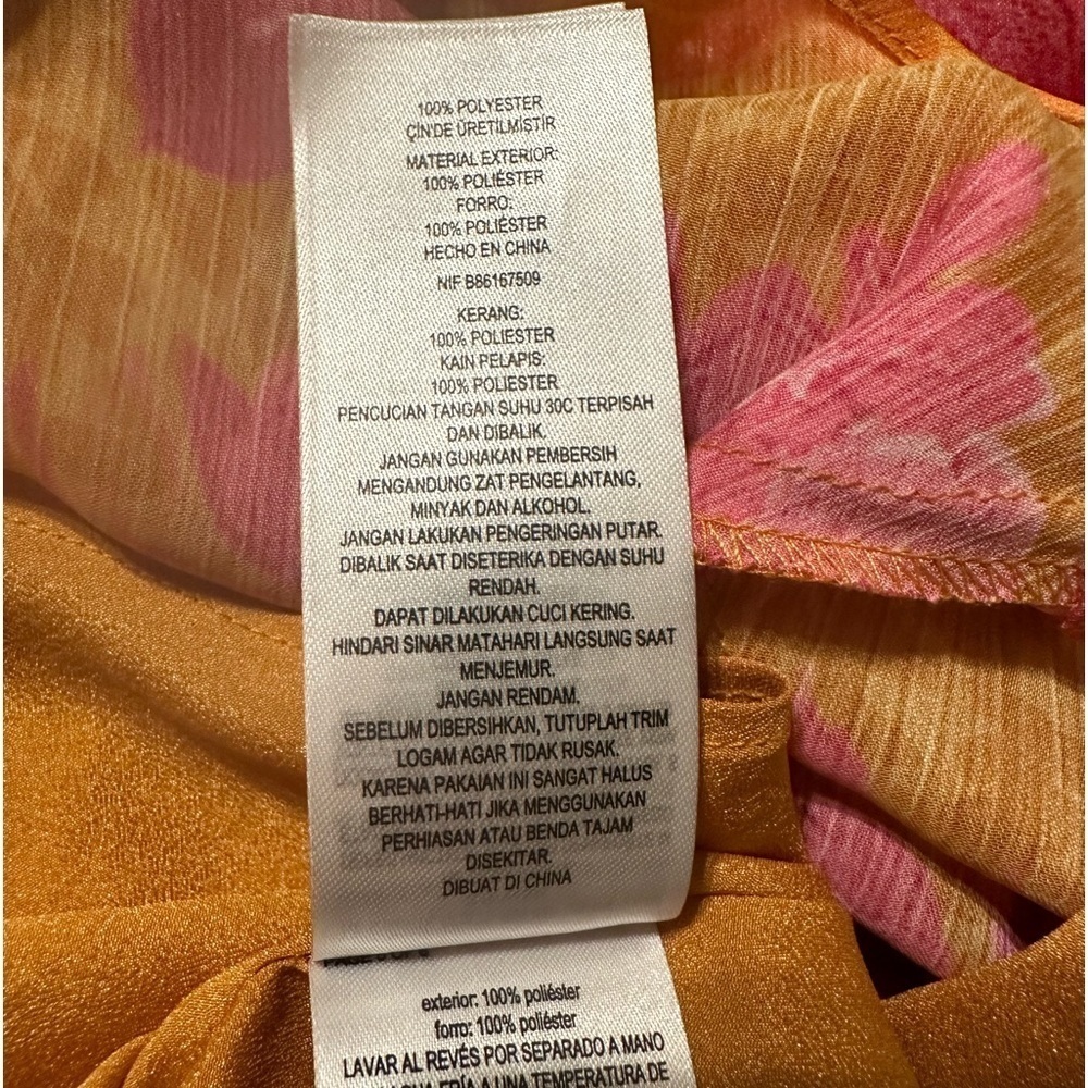 TED BAKER Floral Print Mini Dress US Size 6 - Picture 12 of 14